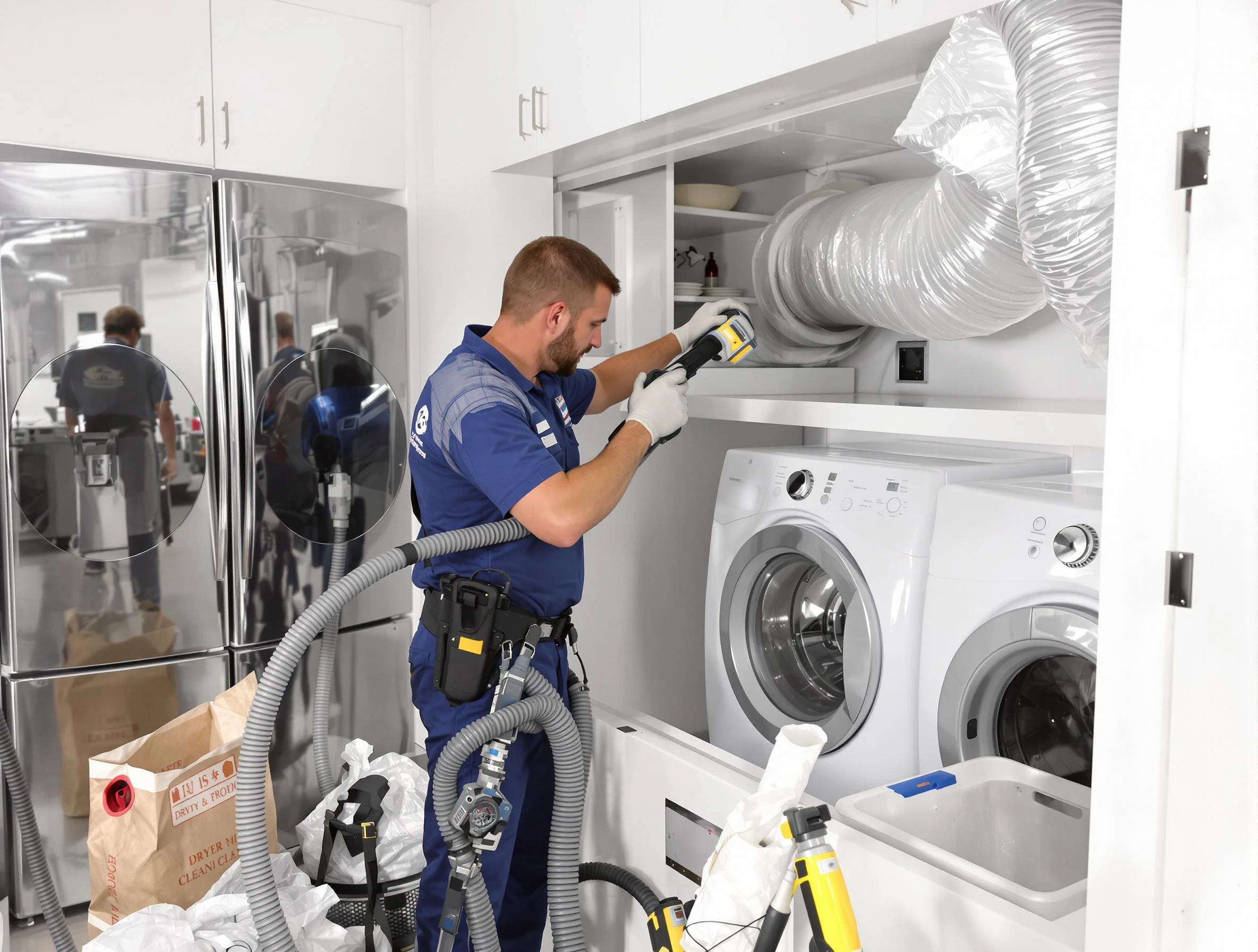 Professional duct cleaning by Chino Dryer Vent Cleaning in Chino