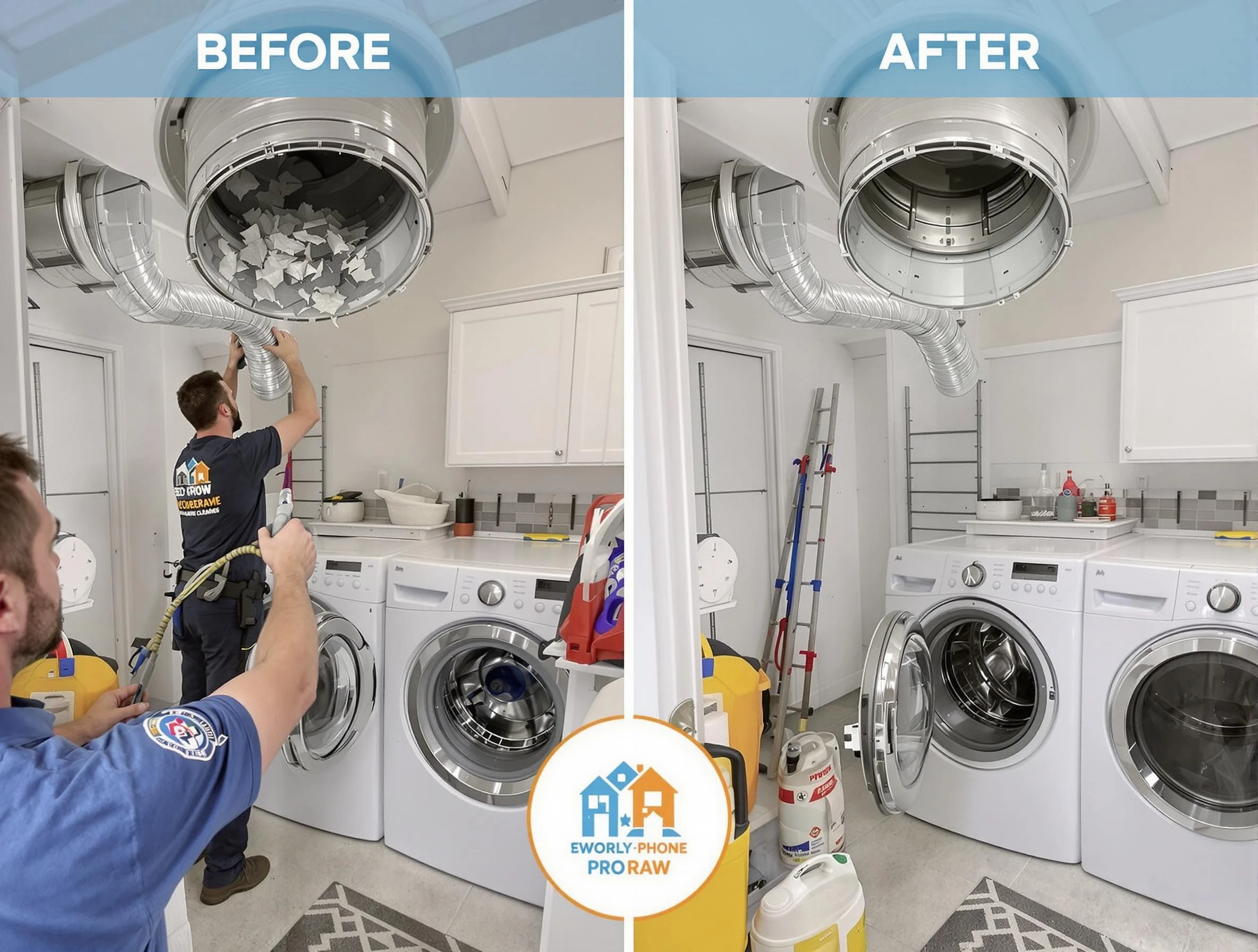 Residential dryer vent cleaning by Chino Dryer Vent Cleaning in Chino